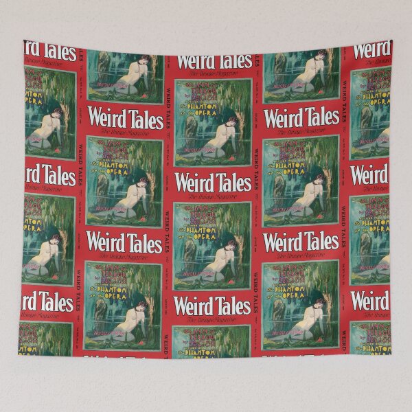 Item preview, Vintage Weird Tales Magazine  opera designed and sold by TeeARTHY.