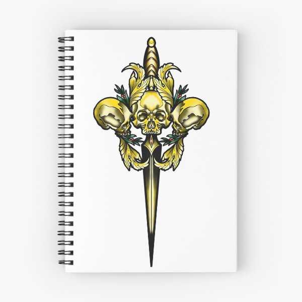 Item preview, Skull dagger designed and sold by JohnJudyArt.