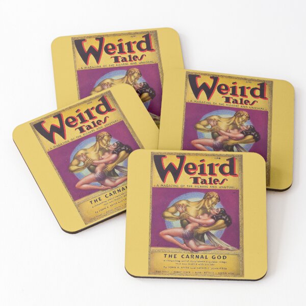 Item preview, Vintage Weird Tales Magazine   the carnal gold designed and sold by TeeARTHY.