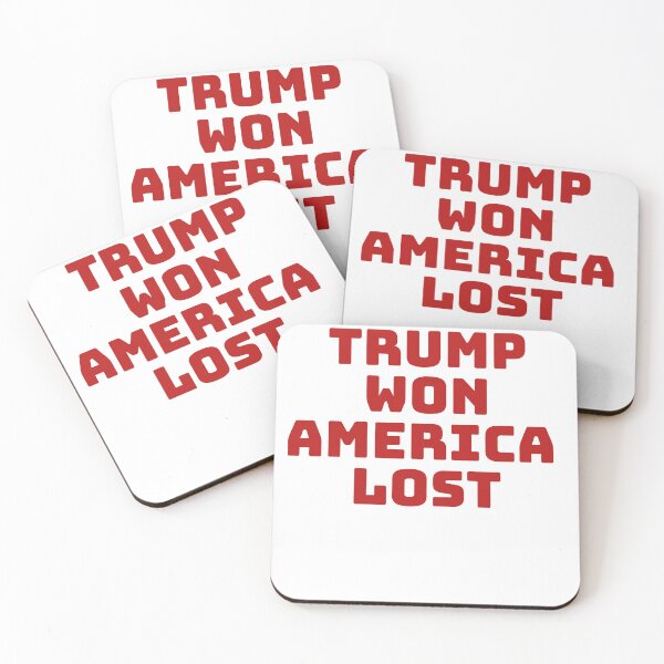 Item preview, Trump Won America Lost designed and sold by KATKattalestv.
