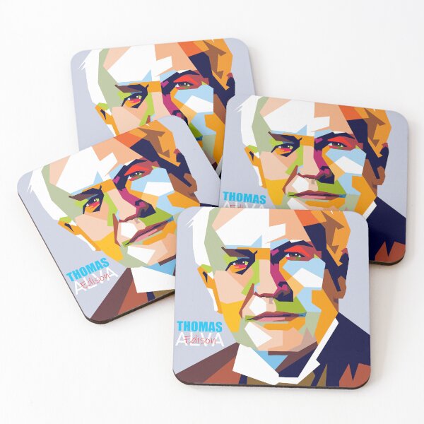 Item preview, Thomas Alva Edison Pop Art designed and sold by Ekira Pop Pixel.