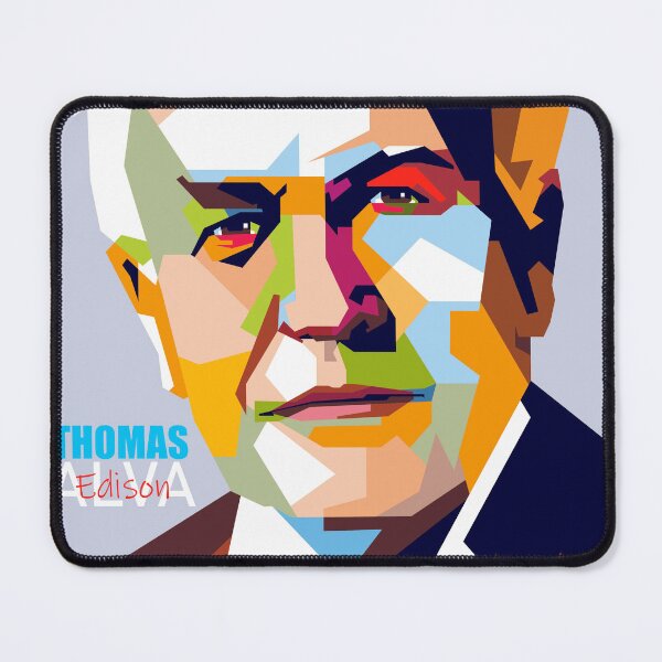 Item preview, Thomas Alva Edison Pop Art designed and sold by Ekira Pop Pixel.