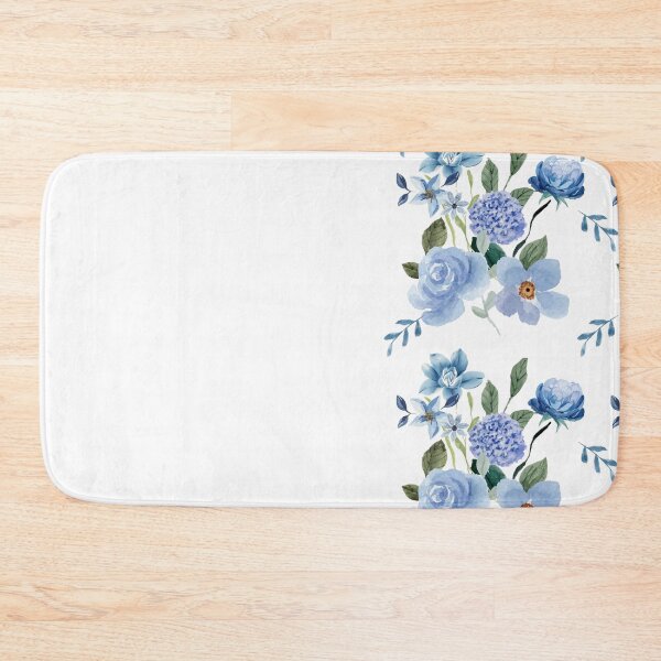 Item preview, Floral blue prints, digital designs, blues designed and sold by Artheaven77.