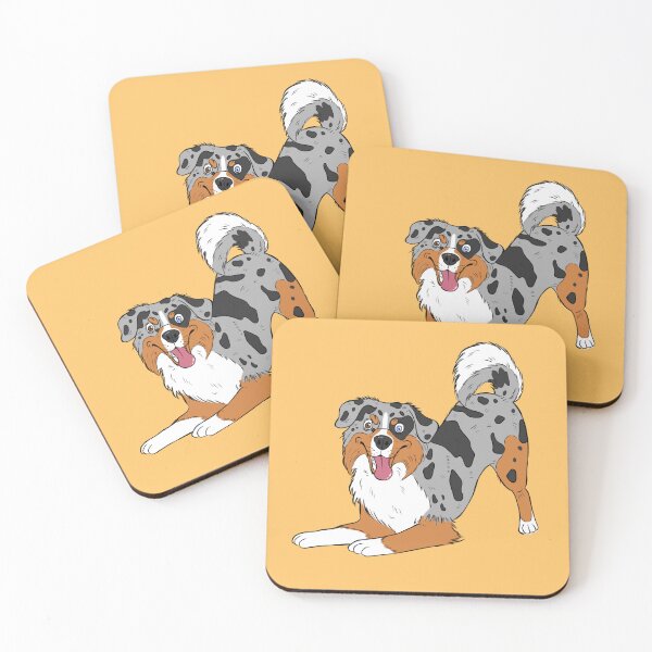 Item preview, Cute australian sheperd dog designed and sold by kuinif.