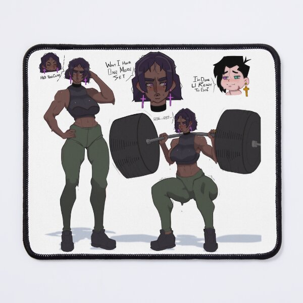 Item preview, Jin’s Strength, Shazu’s Determination: A Workout Moment designed and sold by mikezofong.