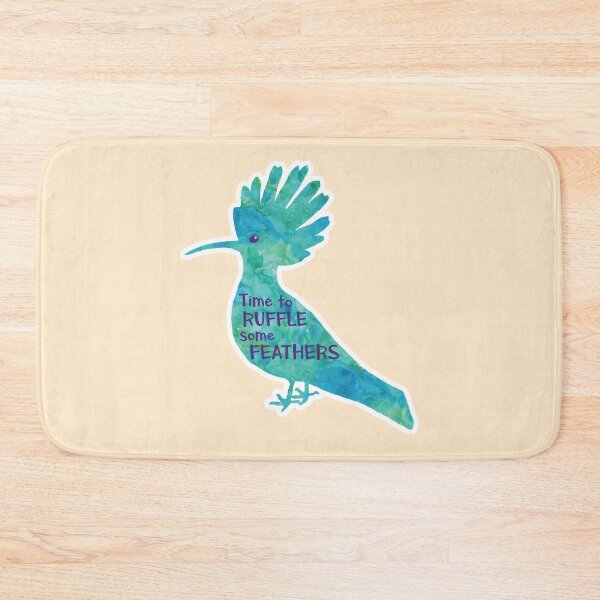 Item preview, Time to Ruffle Some Feathers – Funny Bird Pun Design designed and sold by hitechmom.