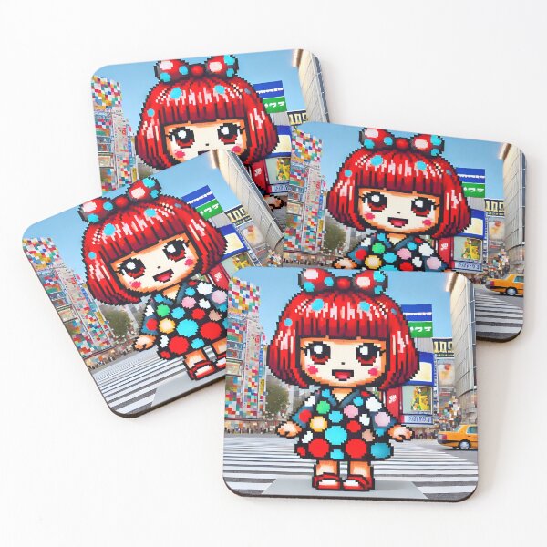 Item preview, Polka Dots Dancing in Shibuya Crossing designed and sold by unrealartwork.