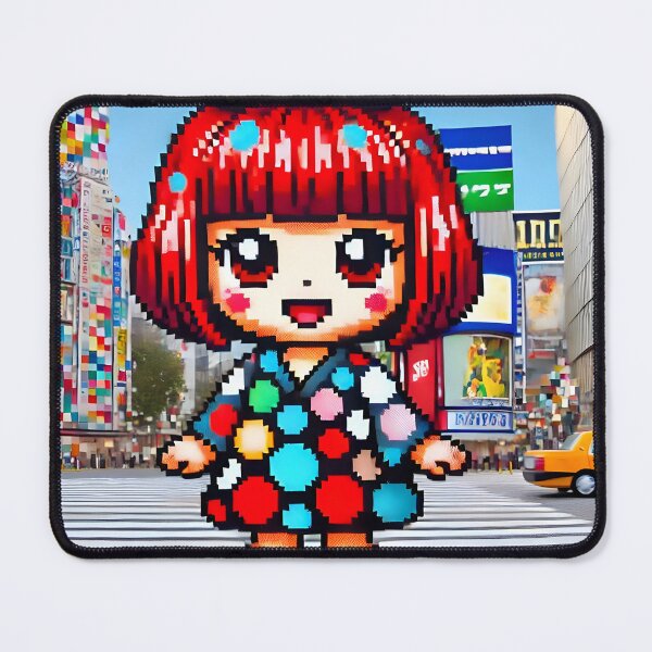Item preview, Polka Dots Dancing in Shibuya Crossing designed and sold by unrealartwork.