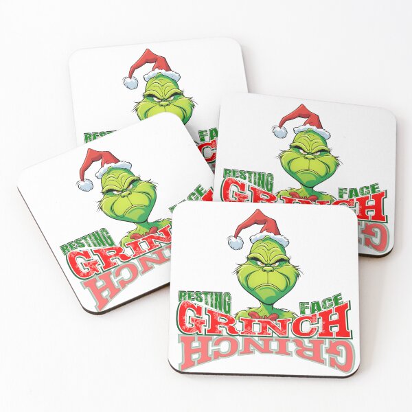 Artikelvorschau, Ruhendes Grinch-Gesicht entworfen und verkauft von MemoriesLiveOn.