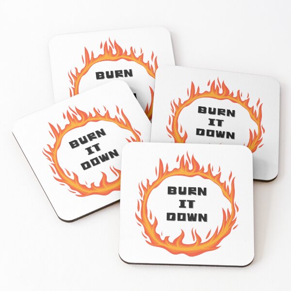 Item preview, Burn It Down designed and sold by Jewel in the Crown.