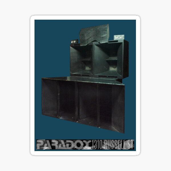 Item preview, Paradox Baltimore MD Speaker Stack designed and sold by robertashton.