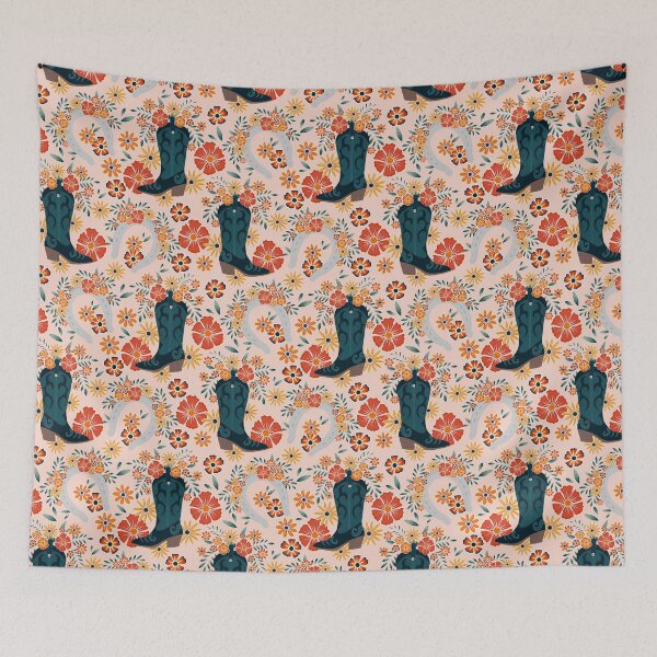 Item preview, Cottagecore Cowgirl pattern designed and sold by Home Cyn Home.