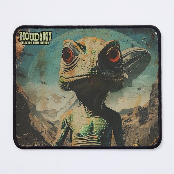 Item preview, HOUDINI ELECTRO FUNK UNITED ALBUM COVER #2 designed and sold by Sick-4-Life.