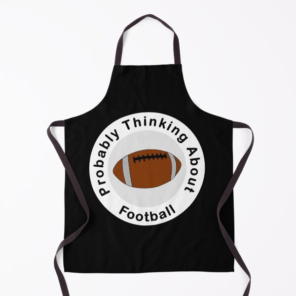 Item preview, Probably Thinking About Football dark background designed and sold by Inkhornmedia.