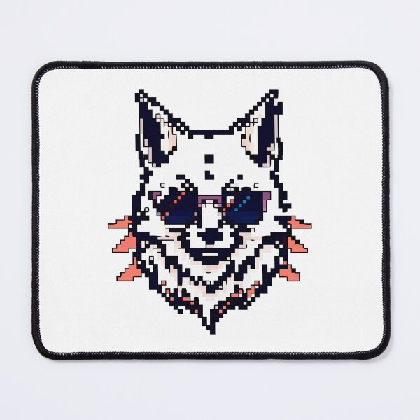 Item preview, Pixel Arctic Fox designed and sold by NaturePixel.