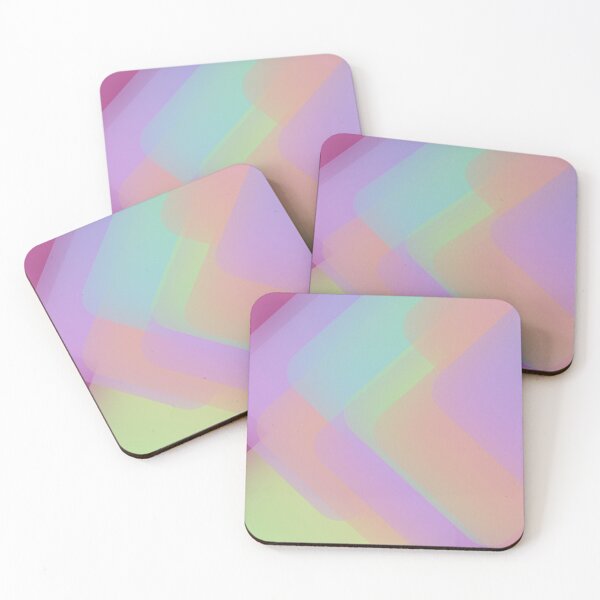 Item preview, Lively Energetic Rainbow Boxes Grainy Gradient Blended Colors designed and sold by EvergreenMotifs.