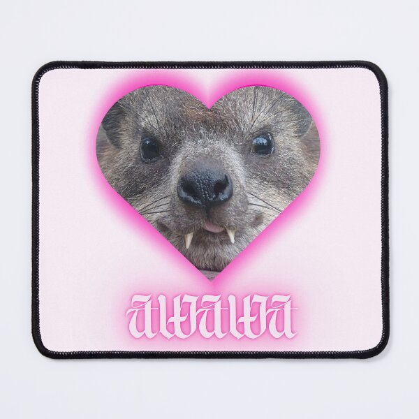 Item preview, Rock Hyrax Awawa Away for Lovers designed and sold by matchamoonshop.