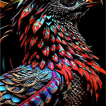 Artwork thumbnail, Colorful Phoenix by ViaARTfactory
