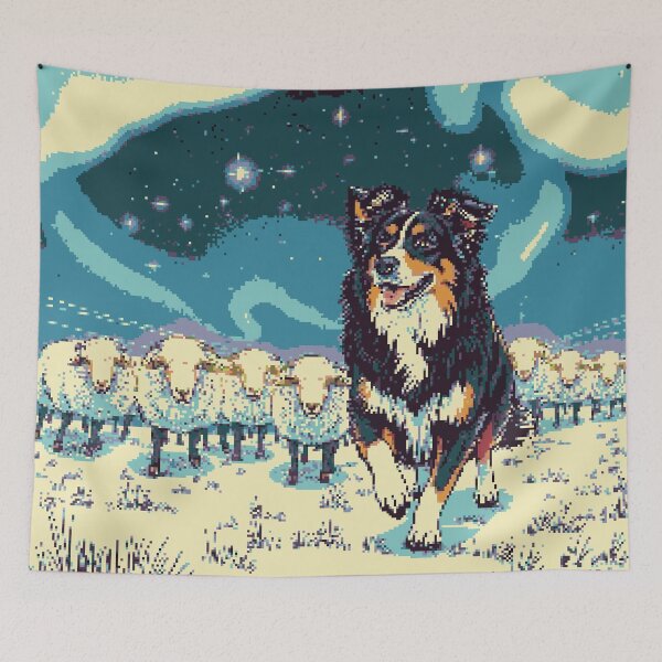 Item preview, Aussie Shepherd Starry Drive designed and sold by NaturePixel.