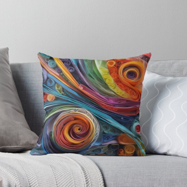 Item preview,    Colored paper rolled into spirals and patterns designed and sold by KilianSzmid.