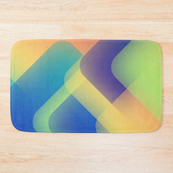 Item preview, Lively Energetic Rainbow Boxes Grainy Gradient Blended Colors designed and sold by EvergreenMotifs.