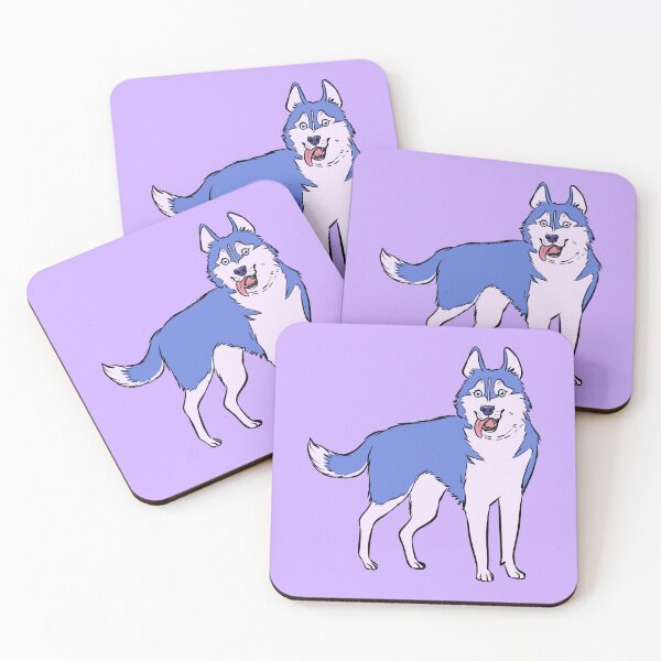 Item preview, Cute siberian husky dog designed and sold by kuinif.