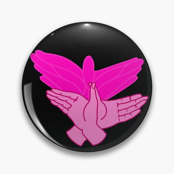 Item preview, Shadow Dove Hand Puppet - Pink designed and sold by Octa Ivy.