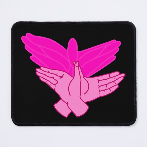 Item preview, Shadow Dove Hand Puppet - Pink designed and sold by Octa Ivy.