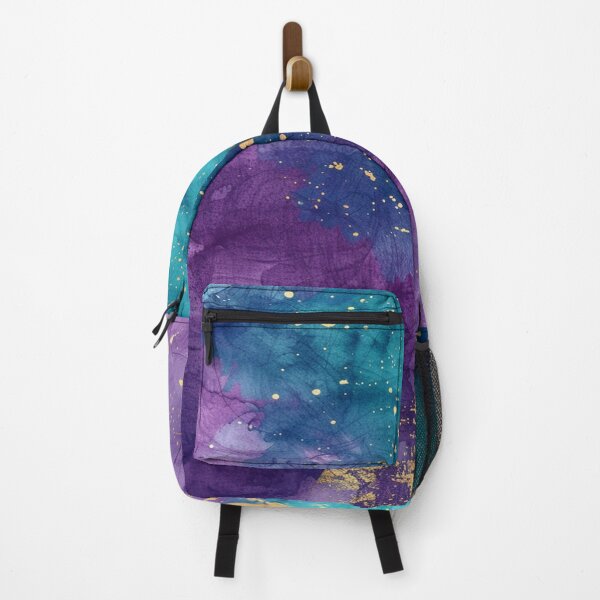 Item preview, Purple Teal and Gold Marble Abstract Design designed and sold by GODS4US.