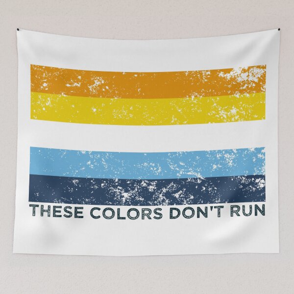 Item preview, These Colors Don't Run -- Aromantic Asexual designed and sold by Balerion6.