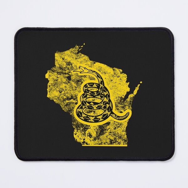 Item preview, WISCONSIN - Freedom Is The Superpower - Gadsden Snake Flag - Dont Tread On Me design designed and sold by pelagio.