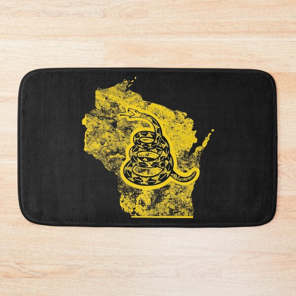 Item preview, WISCONSIN  - Freedom Is The Superpower - Gadsden Snake Flag - Dont Tread On Me design designed and sold by pelagio.