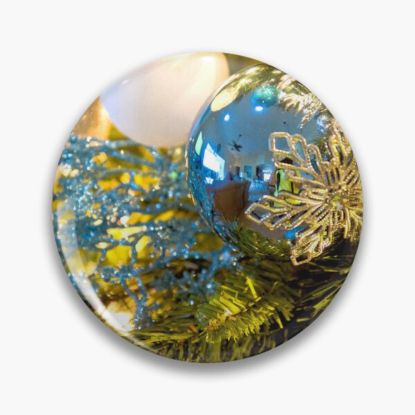 Item preview, Blue and Gold Christmas Magic designed and sold by LAPilotGirl.