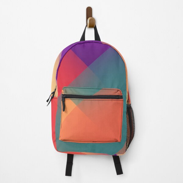 Item preview, Lively Energetic Rainbow Boxes Grainy Gradient Blended Colors designed and sold by EvergreenMotifs.