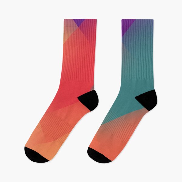 Item preview, Lively Energetic Rainbow Boxes Grainy Gradient Blended Colors designed and sold by EvergreenMotifs.