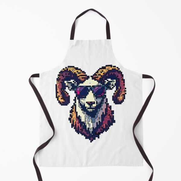Item preview, Pixel Bighorn Sheep designed and sold by NaturePixel.