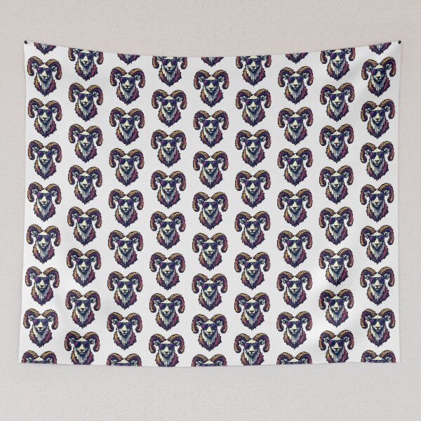 Item preview, Pixel Bighorn Sheep designed and sold by NaturePixel.