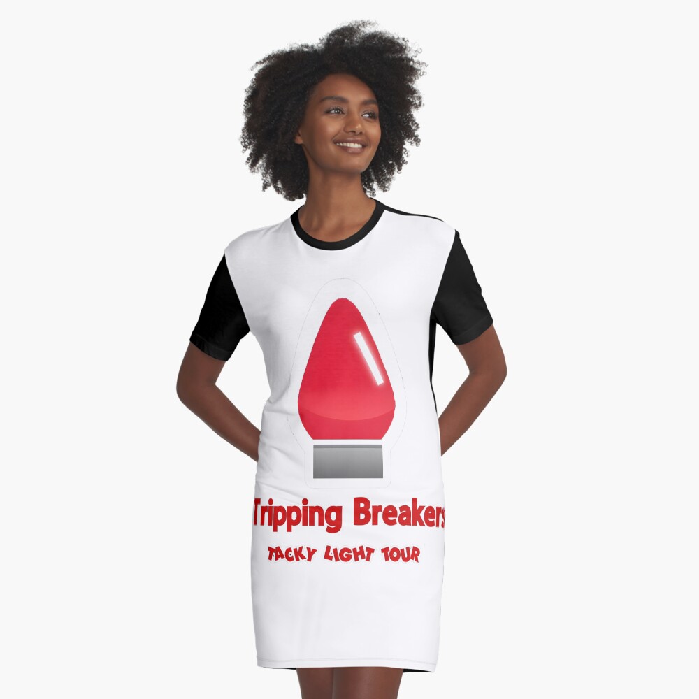 Item preview, Graphic T-Shirt Dress designed and sold by TackyLightTour.
