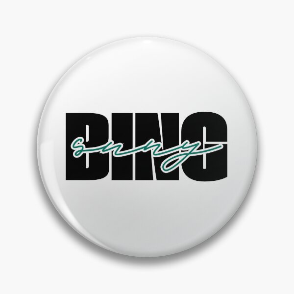 Item preview, Bing Sticker designed and sold by CreationsByKath.