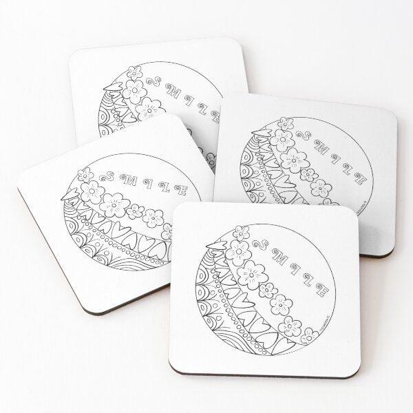 Item preview, Oopsalittle Smile Mandala designed and sold by Oopsalittle.