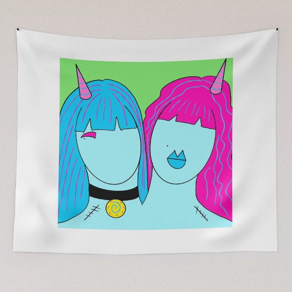 Item preview, Horns and Twins designed and sold by dexandmin.
