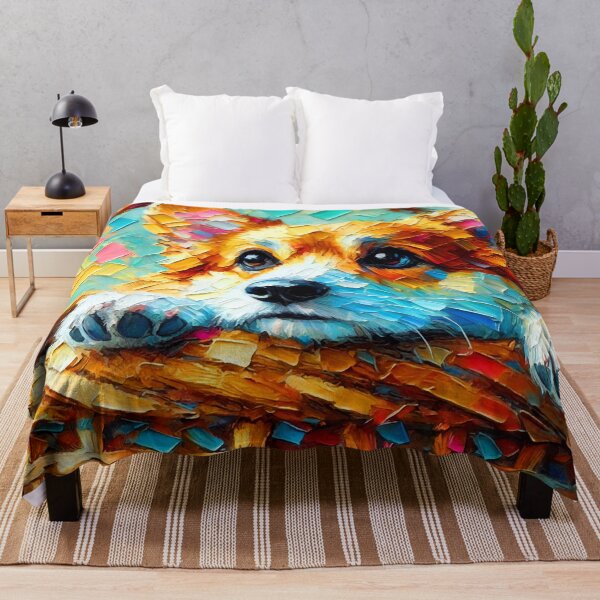 Artikelvorschau, Corgi in einem Korb entworfen und verkauft von ChrisButler.