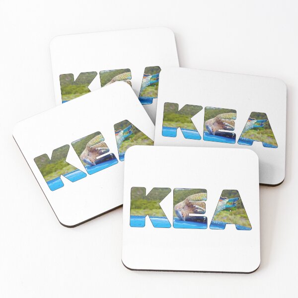 Item preview, KEA - New Zealand Cheeky Bird Ripping Car Apart designed and sold by Adam Gormley.