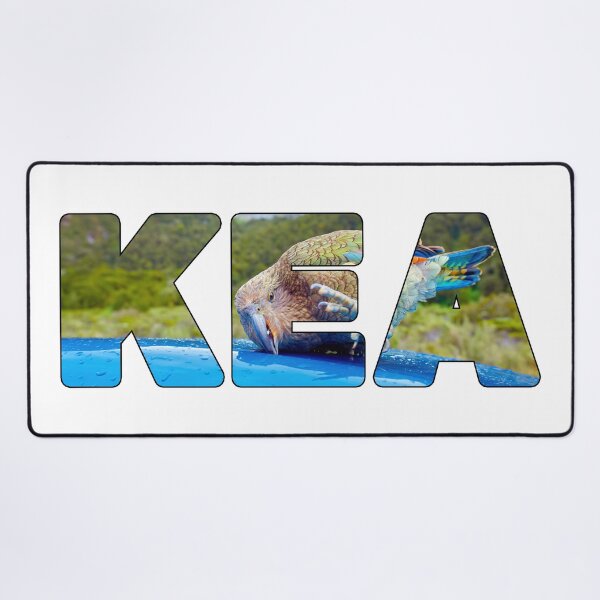 Item preview, KEA - New Zealand Cheeky Bird Ripping Car Apart designed and sold by Adam Gormley.