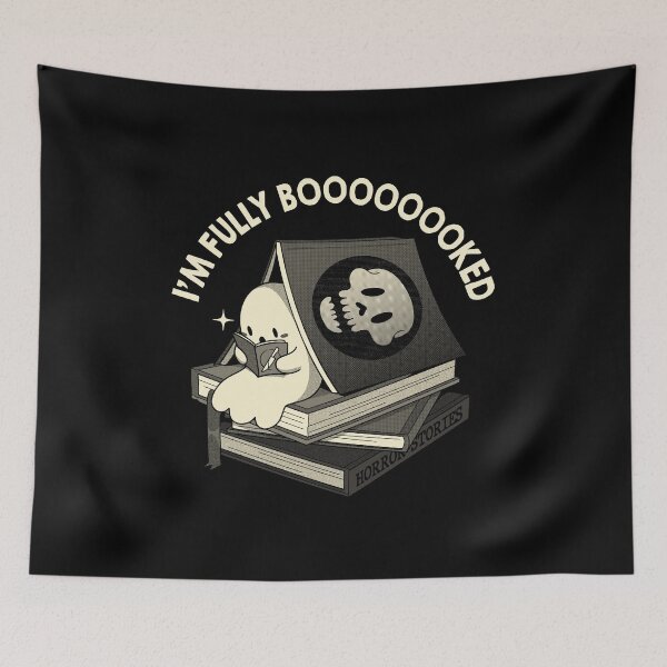 Item preview, Fully Booked Ghost by Tobe Fonseca designed and sold by Tobe Fonseca®.