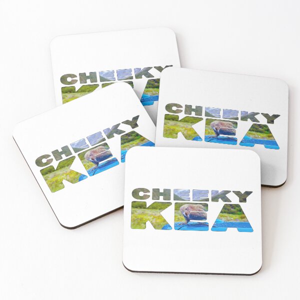 Item preview, CHEEKY KEA - New Zealand Cheeky Bird Ripping the rubbers designed and sold by Adam Gormley.