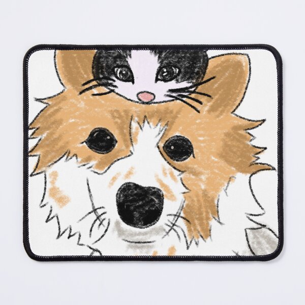 Item preview, Cat and dog designed and sold by Messnim.