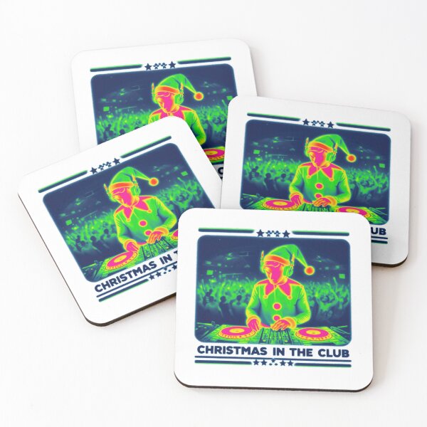 Item preview, Christmas In The Club - DJ Elf Rave Party designed and sold by Urban-Alien.