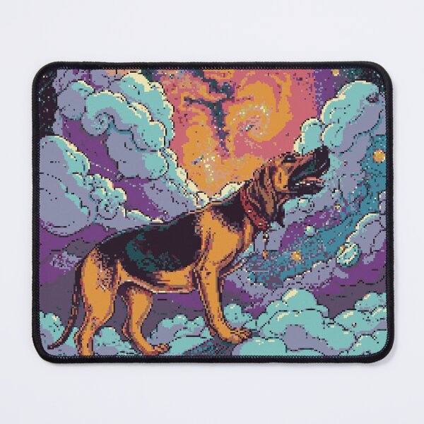 Item preview, Pixel Bloodhound of the Stars designed and sold by NaturePixel.
