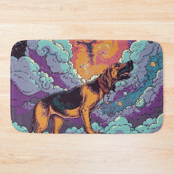 Item preview, Pixel Bloodhound of the Stars designed and sold by NaturePixel.